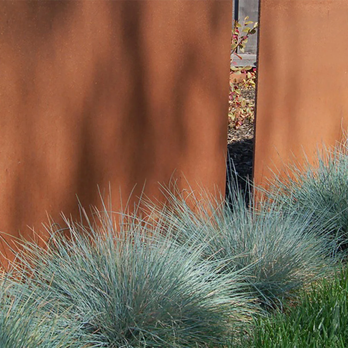Plain Metal Corten Fencing Panels - Image 2