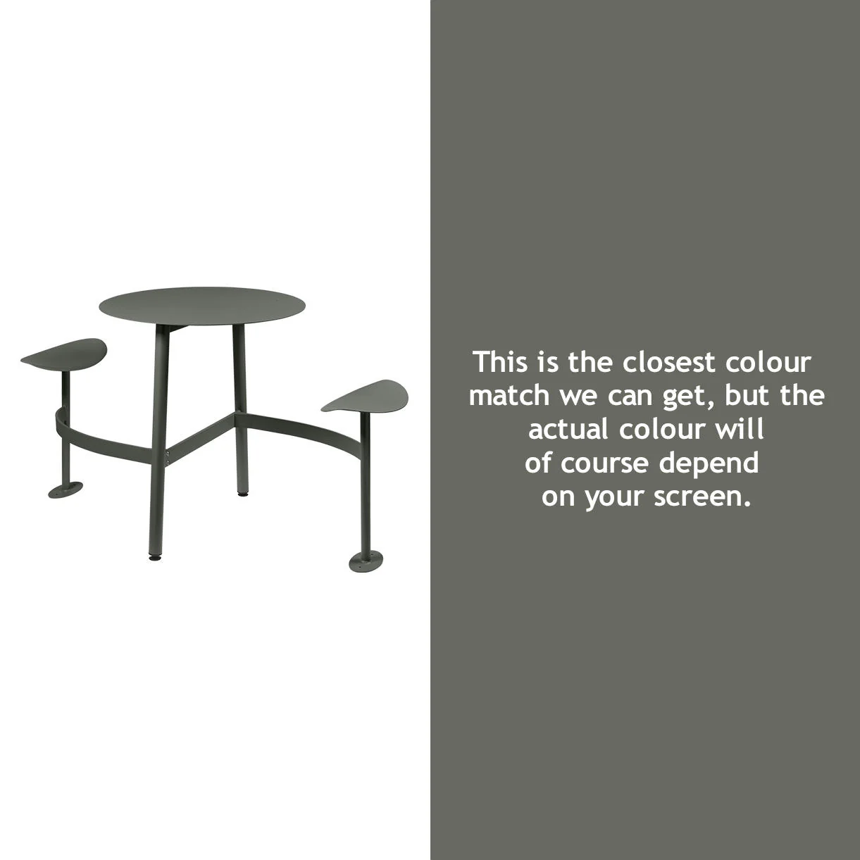 Bolder Table with 2 Seats - Image 12