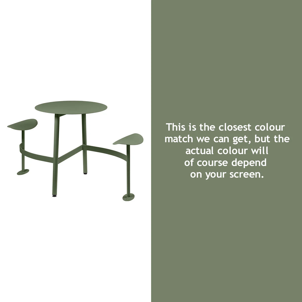 Bolder Table with 2 Seats - Image 13