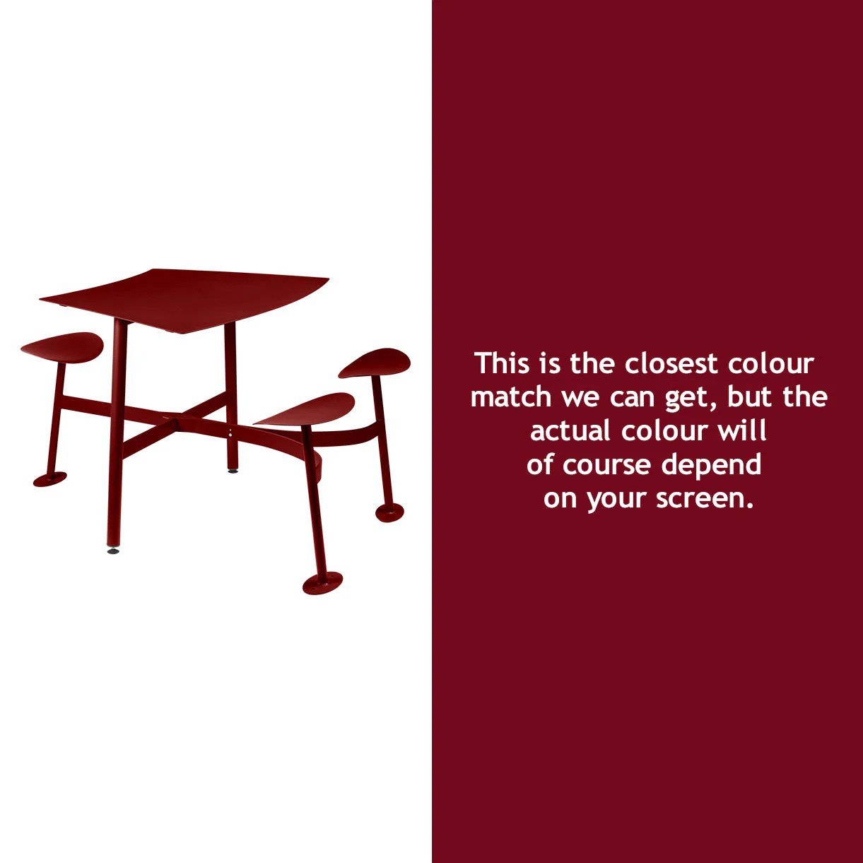 Bolder Table with 3 Seats - Image 15