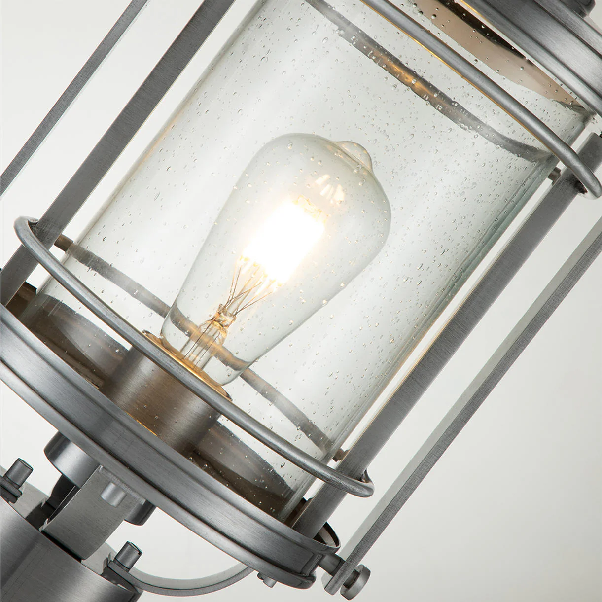 Booker Outdoor Pedestal Lantern - Image 4