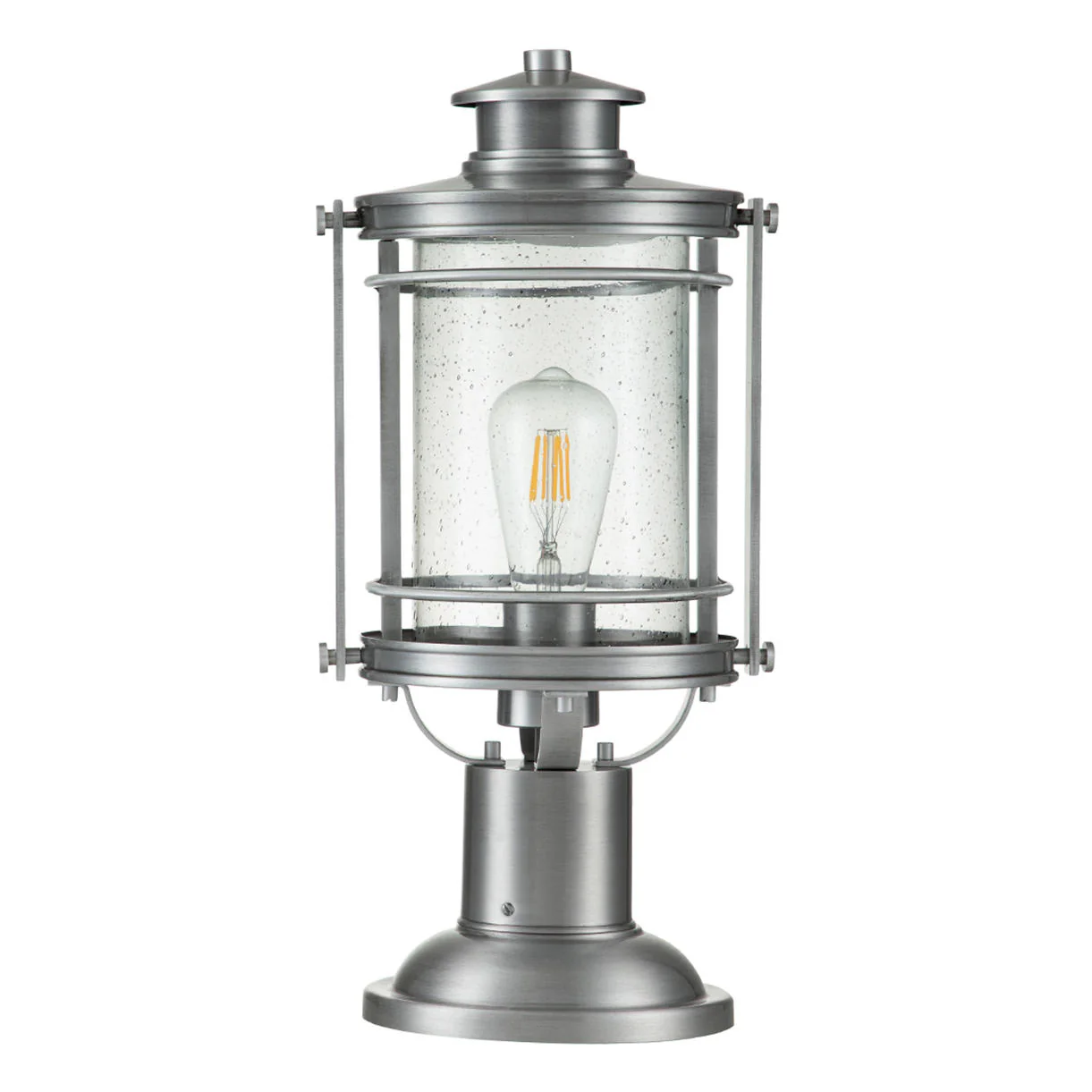 Booker Outdoor Pedestal Lantern - Image 5