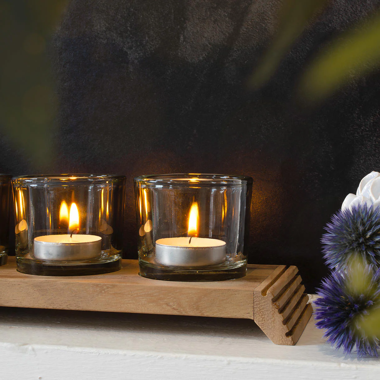 Bridge Wooden Tealight Holder - Image 2