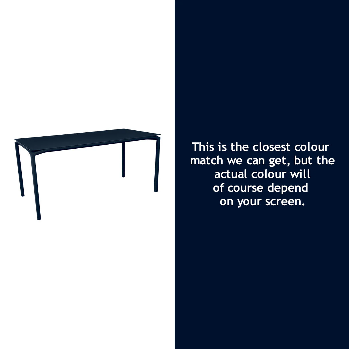 Calvi Indoor Velvety Matte Table 126 x 63cm - Image 4