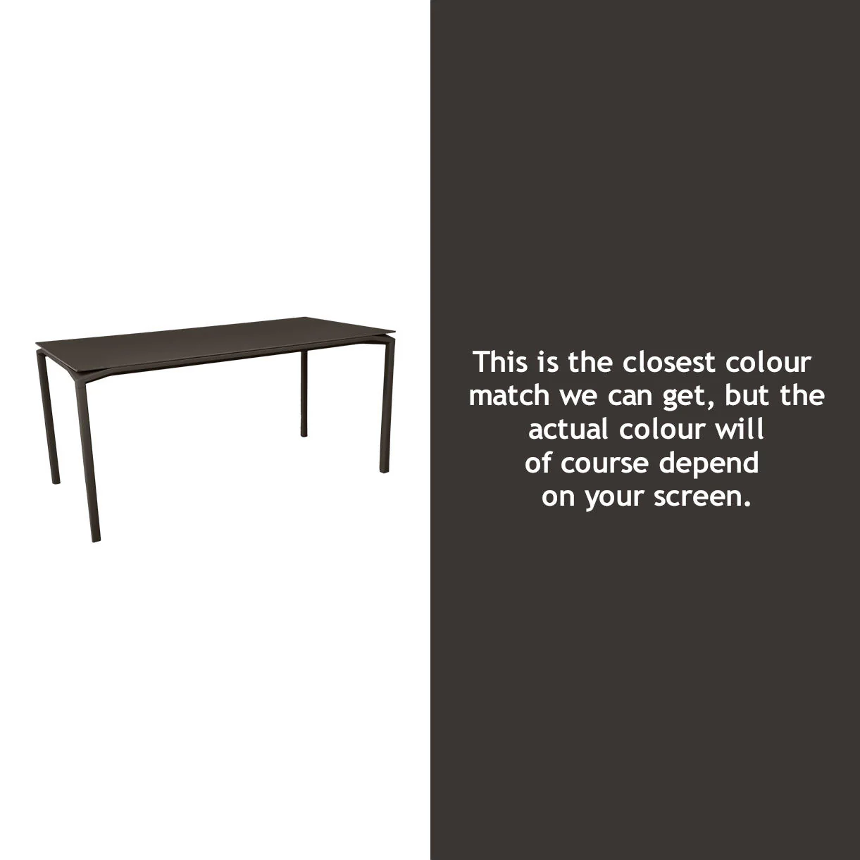 Calvi Indoor Velvety Matte Table 126 x 63cm - Image 5
