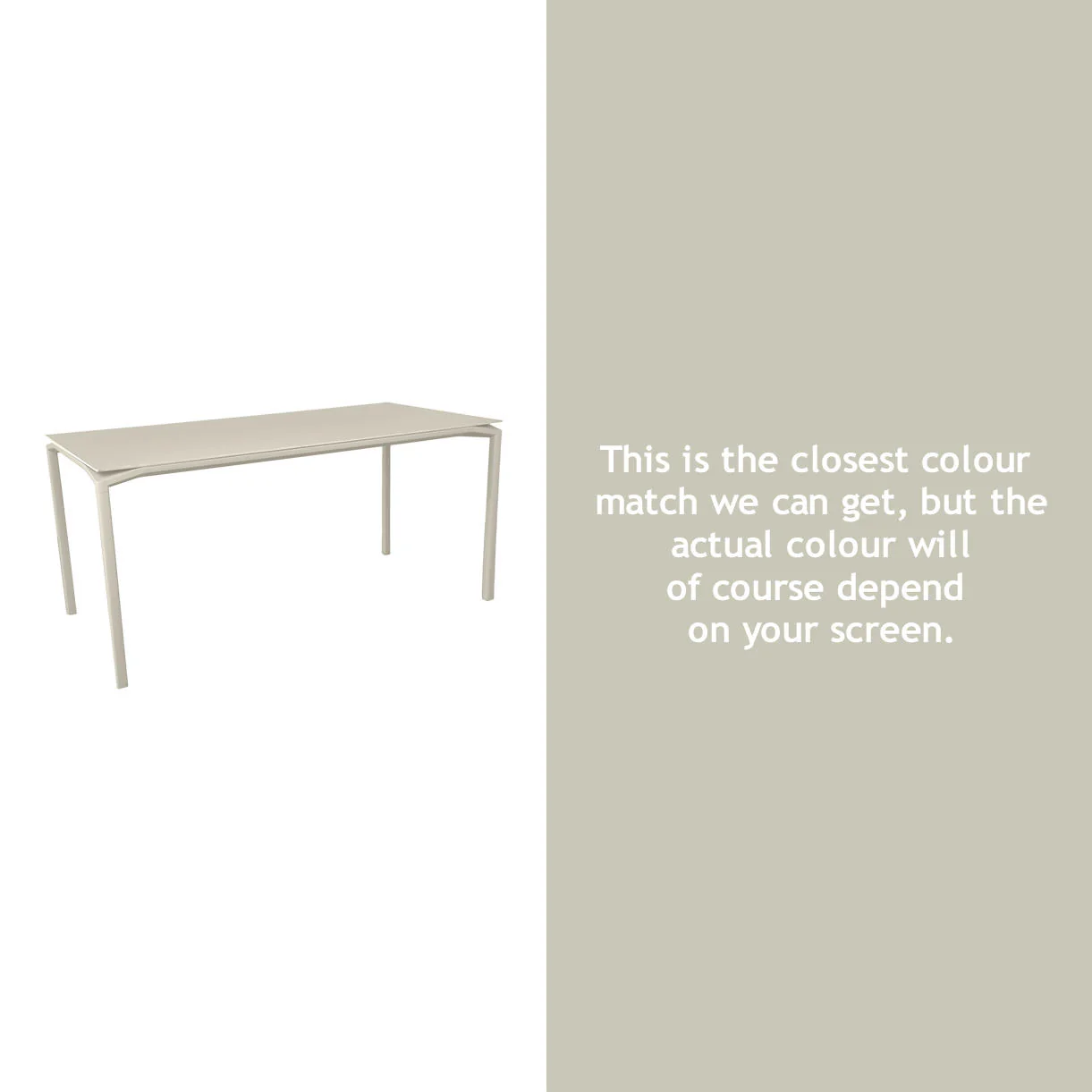 Calvi Indoor Velvety Matte Table 126 x 63cm - Image 7