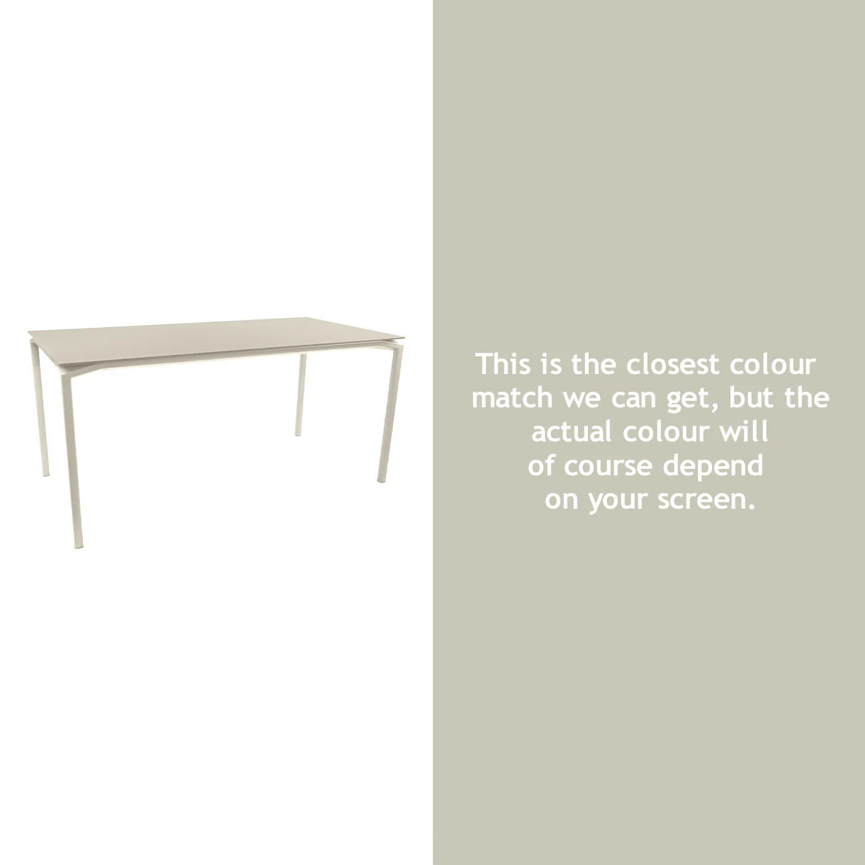 Calvi Indoor Velvety Matte Table 160 x 80cm - Image 5