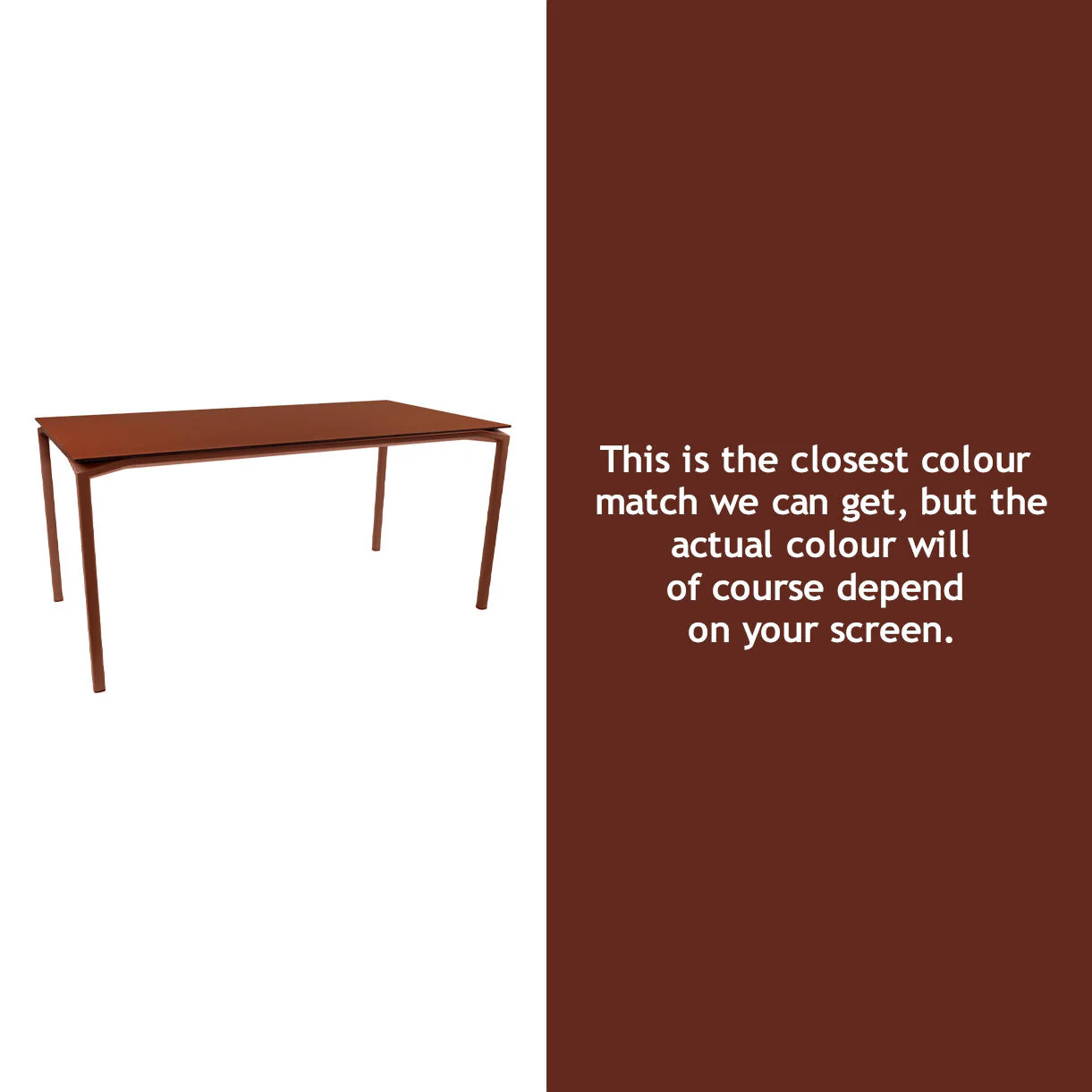 Calvi Indoor Velvety Matte Table 160 x 80cm - Image 8