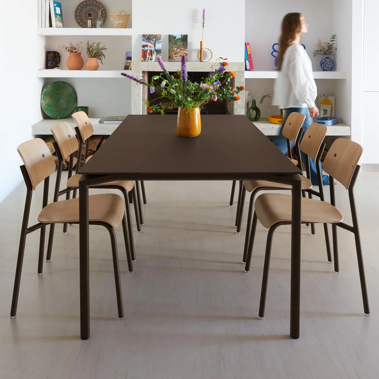 Calvi Indoor Velvety Matte Table 195 x 95cm