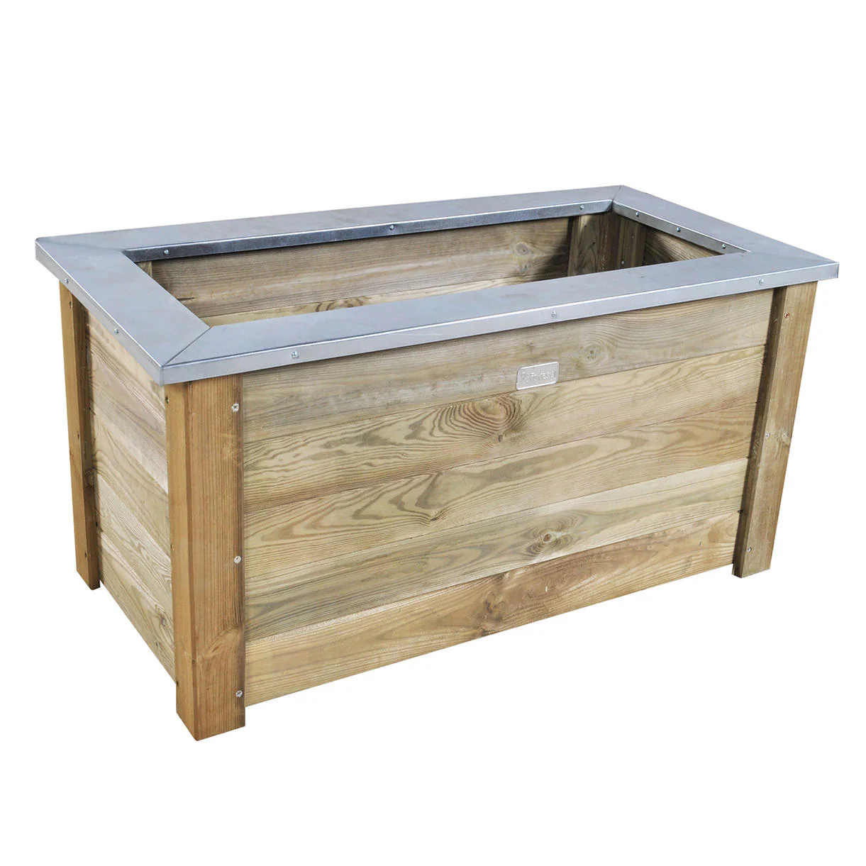 Cambridge Low Rectangular Wooden Planters - Image 4