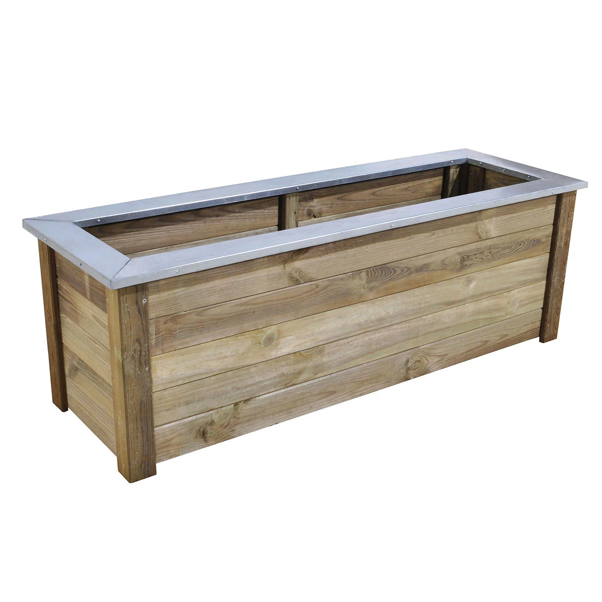 Cambridge Low Rectangular Wooden Planters - Image 5