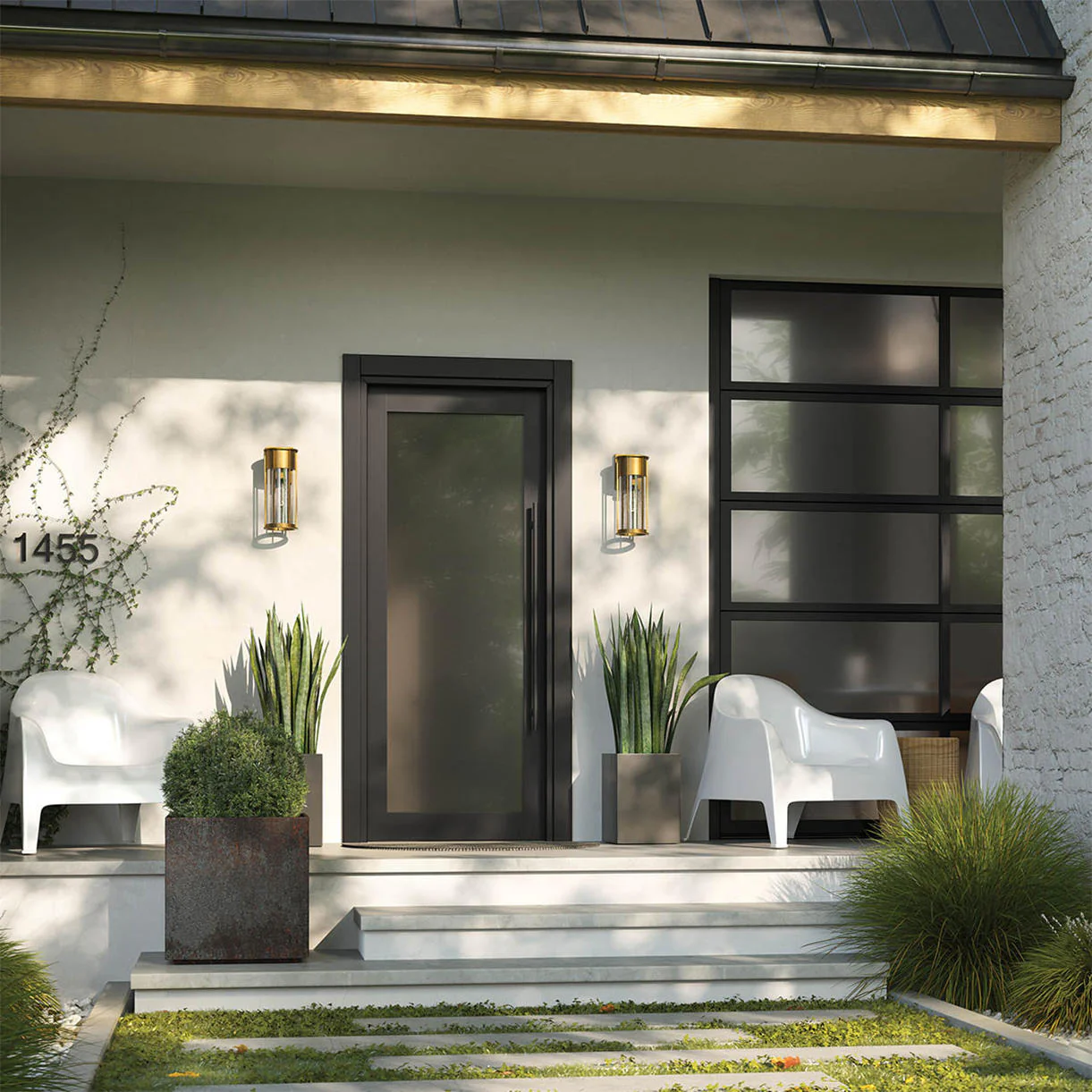 Camilla Outdoor Wall Lantern - Image 2