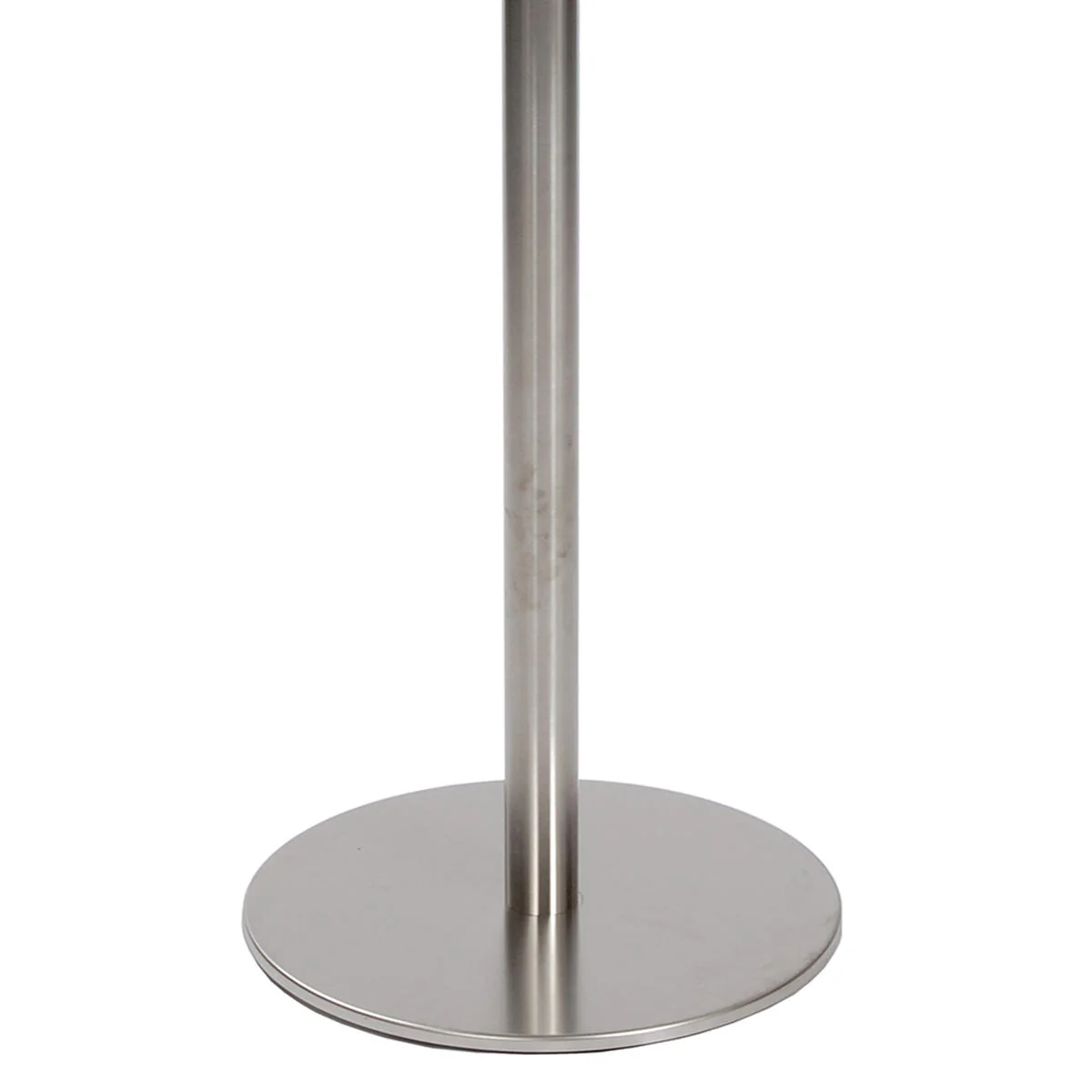 Canteen Outdoor Stainless Steel Thin Pedestal Table Base - Image 2