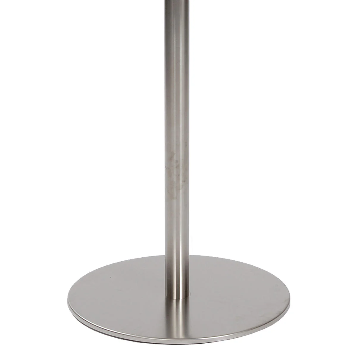 Canteen Outdoor Stainless Steel Thin Pedestal Table Base - Image 3