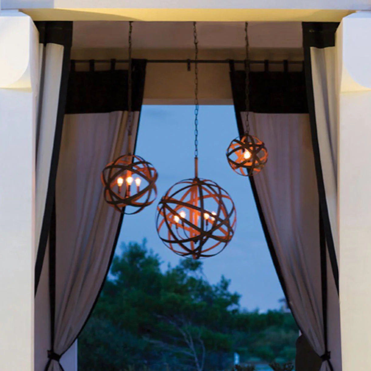 Carson Outdoor Chandeliers