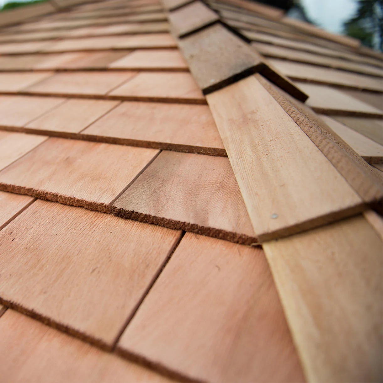 Cedar Tiled Roof Hexagonal 3m Gazebo - Image 3