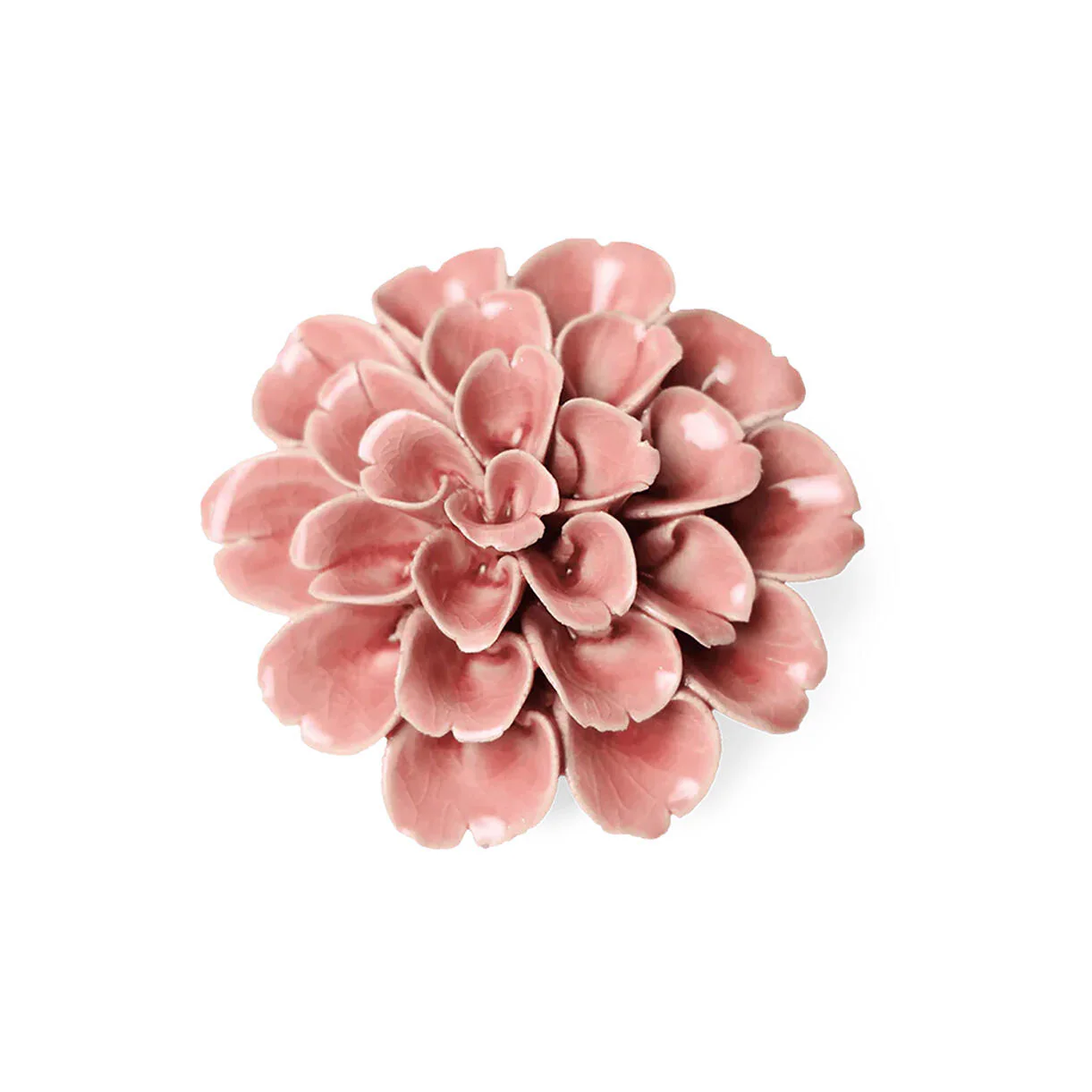 Ceramic Hydrangea Pink Flower - Image 2