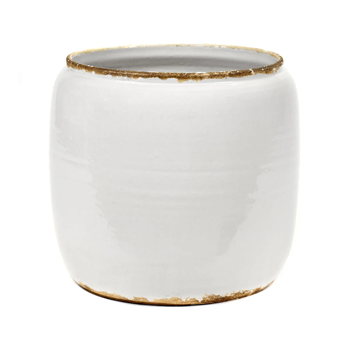 Ceramic Indoor White Plant Pots - Image 4
