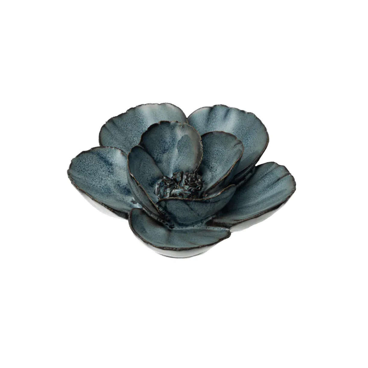 Ceramic Lotus Flower Blue - Image 2