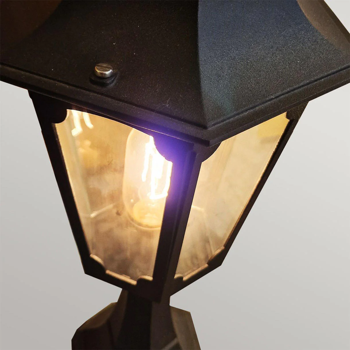 Chapel Outdoor Pedestal Lantern - Image 2