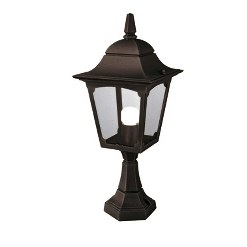 Chapel Outdoor Pedestal Lantern - Image 4