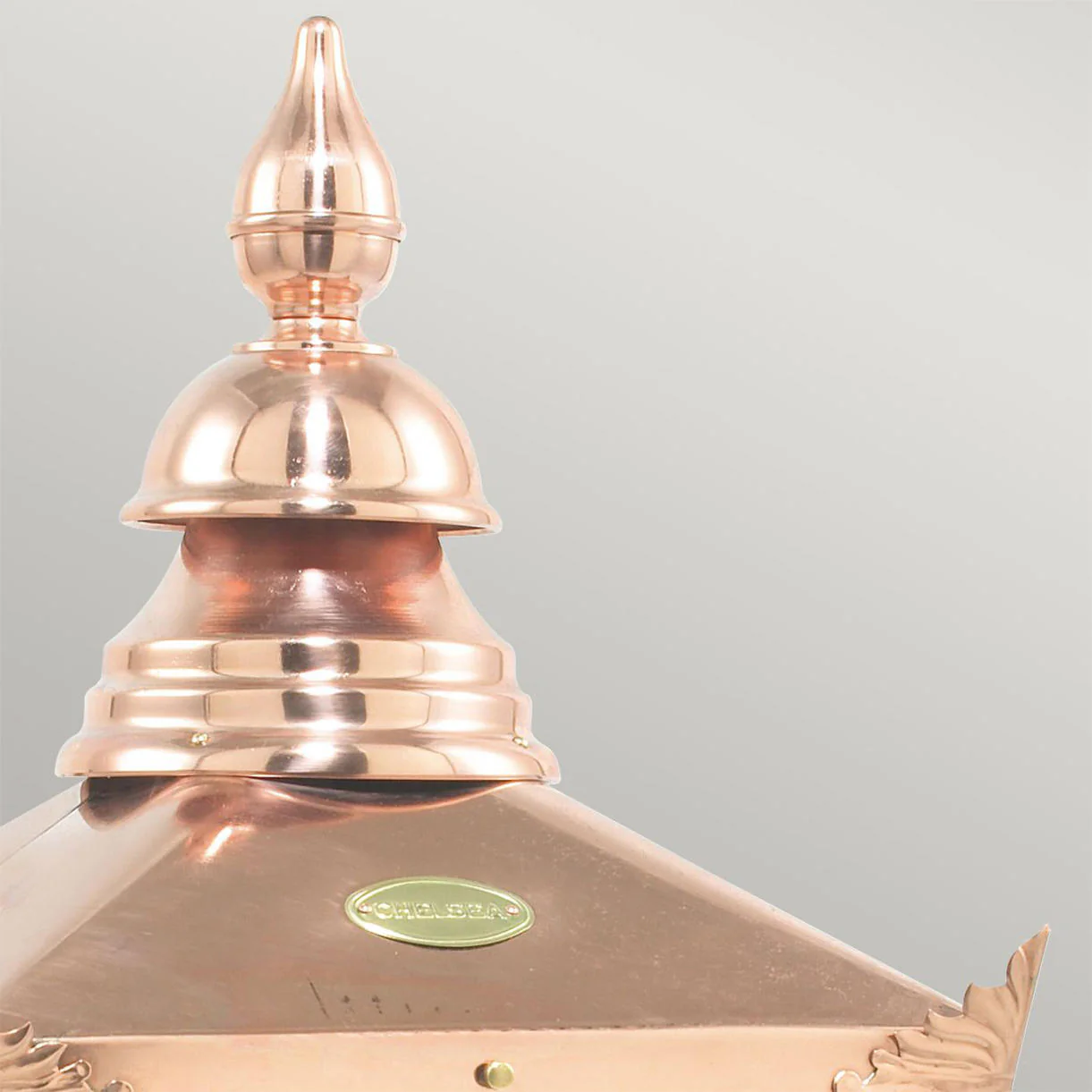 Chelsea Grande Outdoor Pedestal Lantern - Image 2