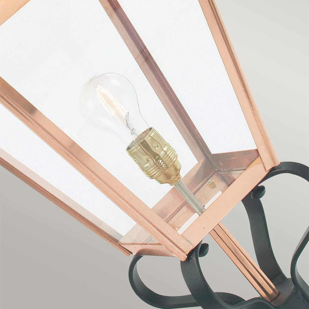 Chelsea Grande Outdoor Pedestal Lantern - Image 4