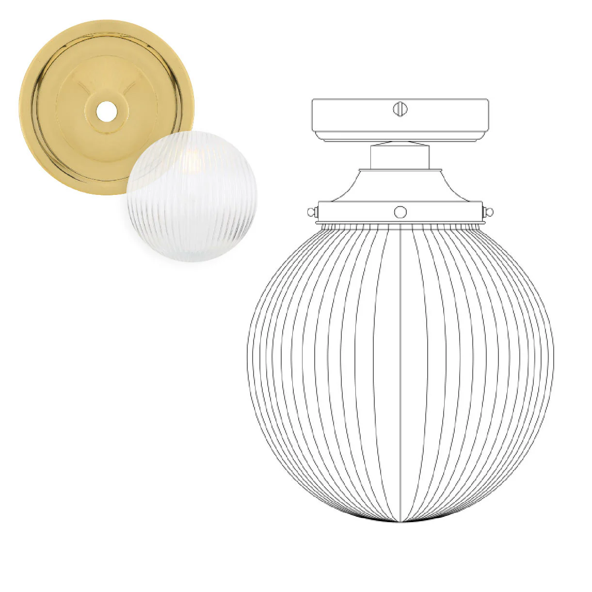 Cherith Outdoor Ceiling Light - Image 5