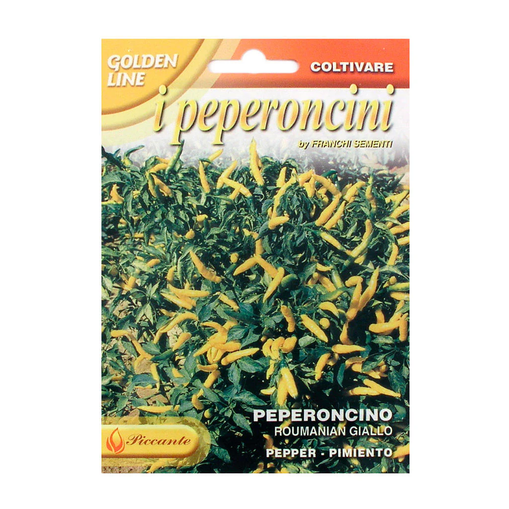 Chilli Pepper Romanian Giallo Seeds - Image 2