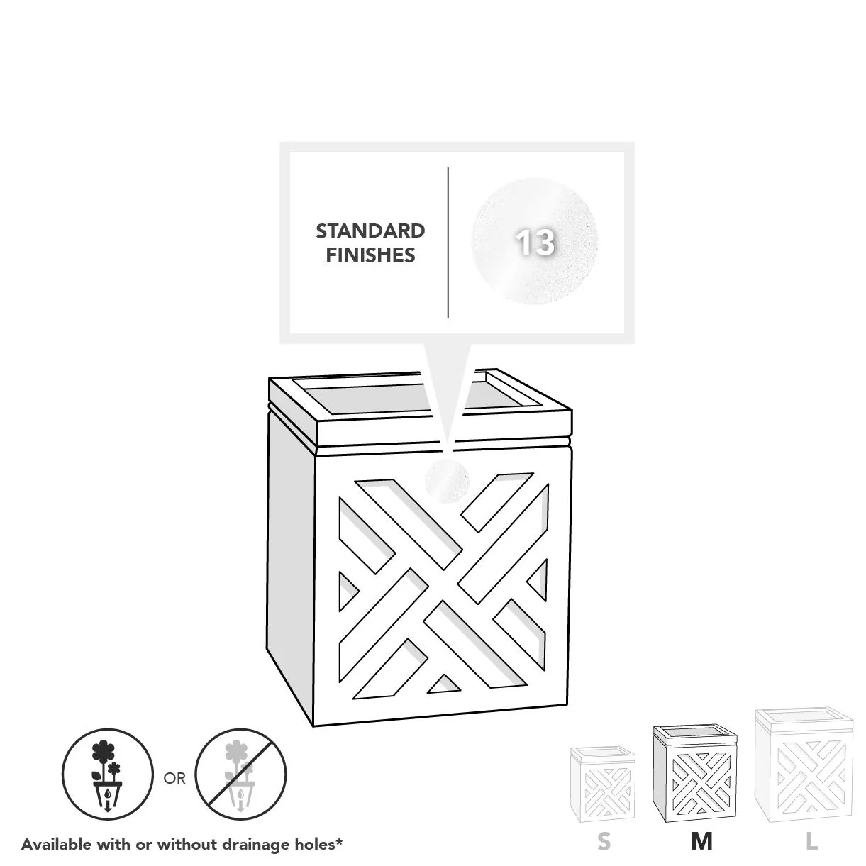 Chippendale Planters - Image 4
