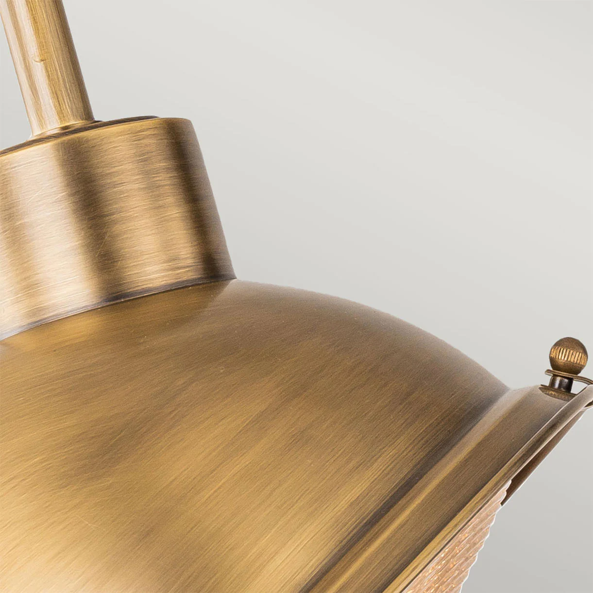 Chiswick Brass Outdoor Sign Light - Image 3