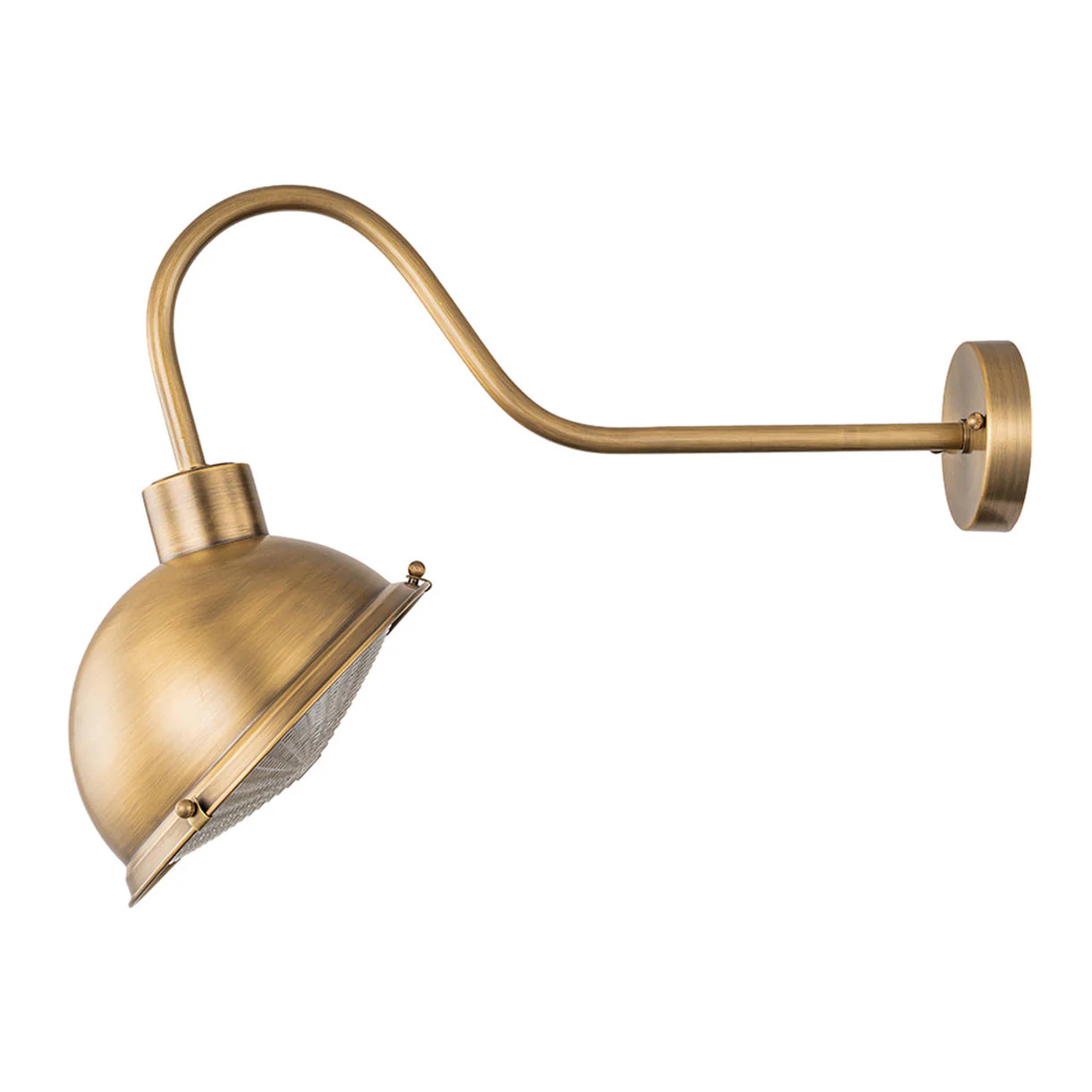 Chiswick Brass Outdoor Sign Light - Image 5