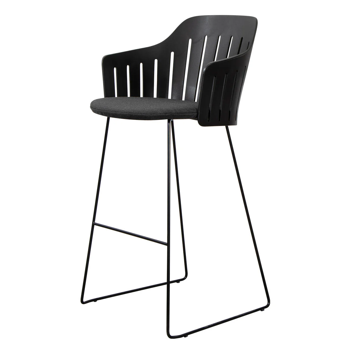 Choice Bar Chair with Black Sled Base - Image 10