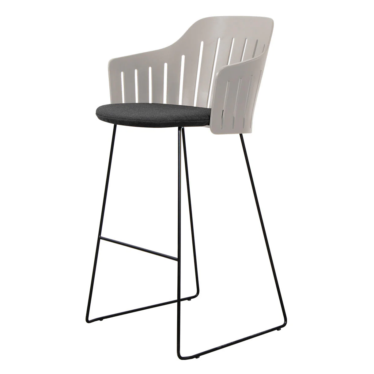 Choice Bar Chair with Black Sled Base - Image 11