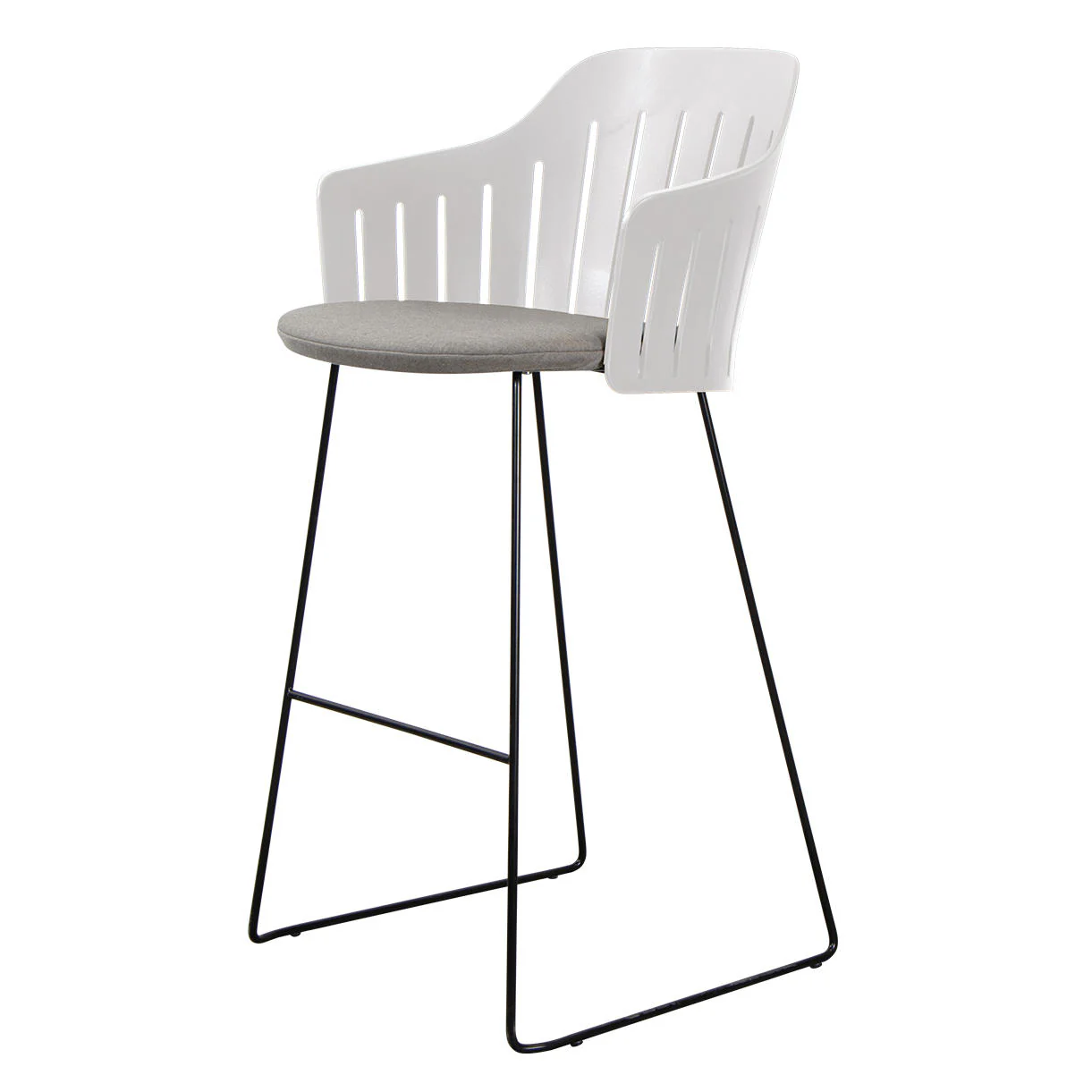 Choice Bar Chair with Black Sled Base - Image 16