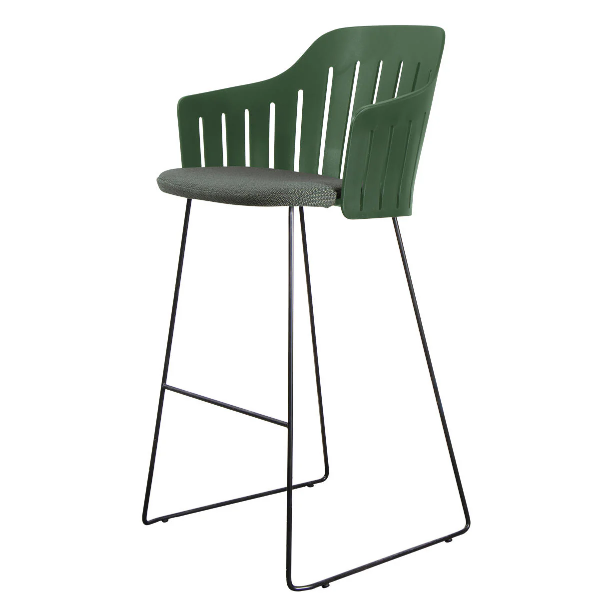 Choice Bar Chair with Black Sled Base - Image 17