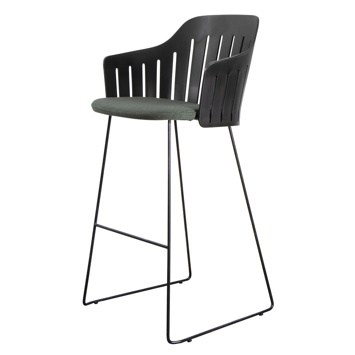 Choice Bar Chair with Black Sled Base - Image 18