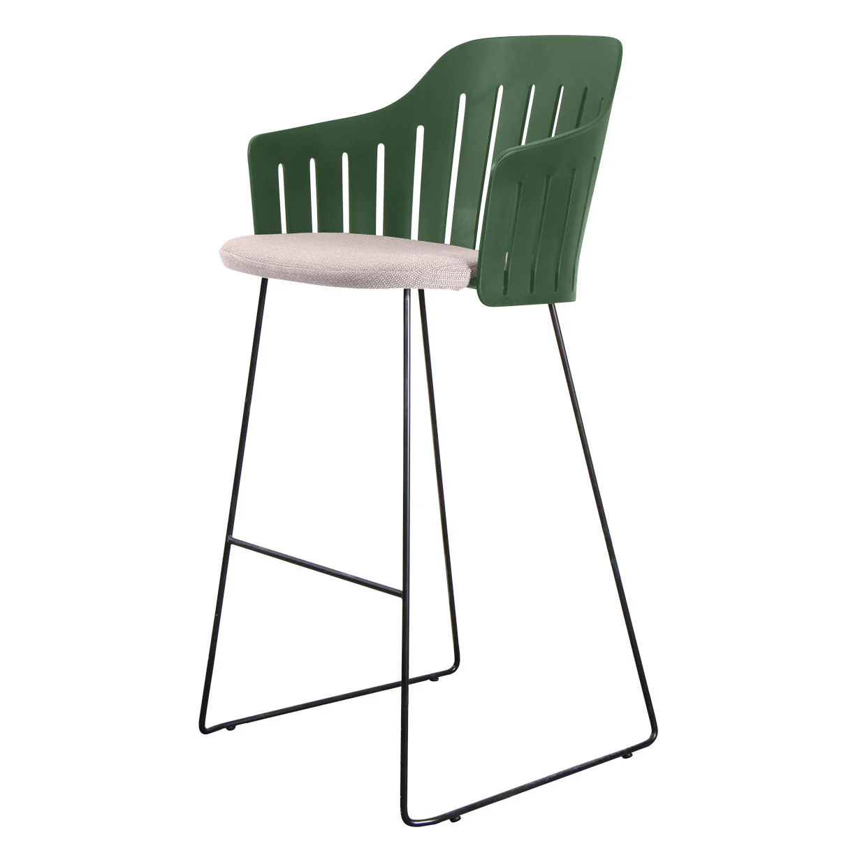 Choice Bar Chair with Black Sled Base - Image 21