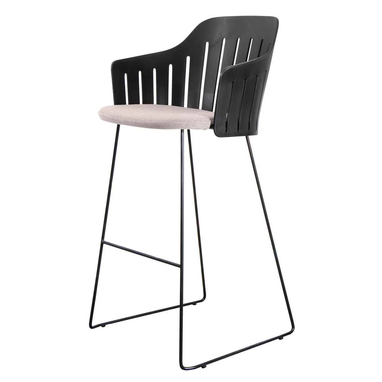 Choice Bar Chair with Black Sled Base - Image 22