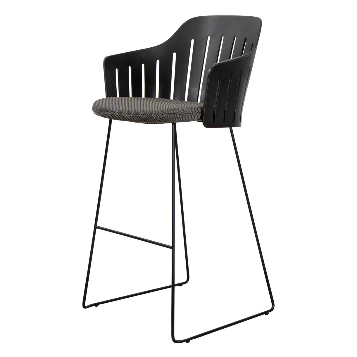 Choice Bar Chair with Black Sled Base - Image 26