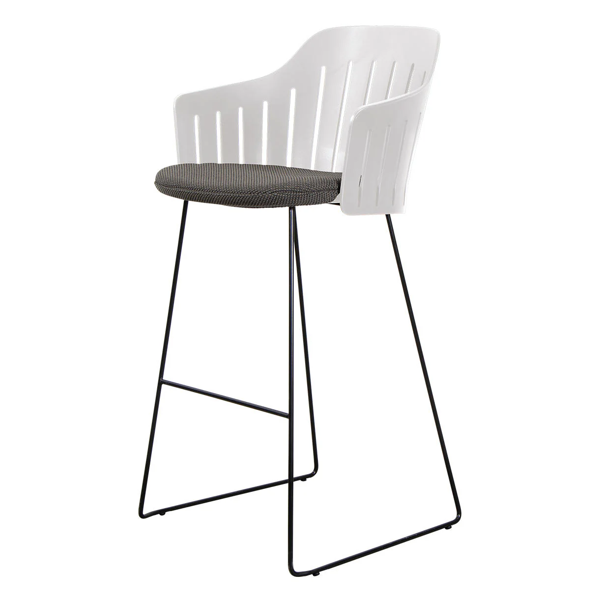 Choice Bar Chair with Black Sled Base - Image 28