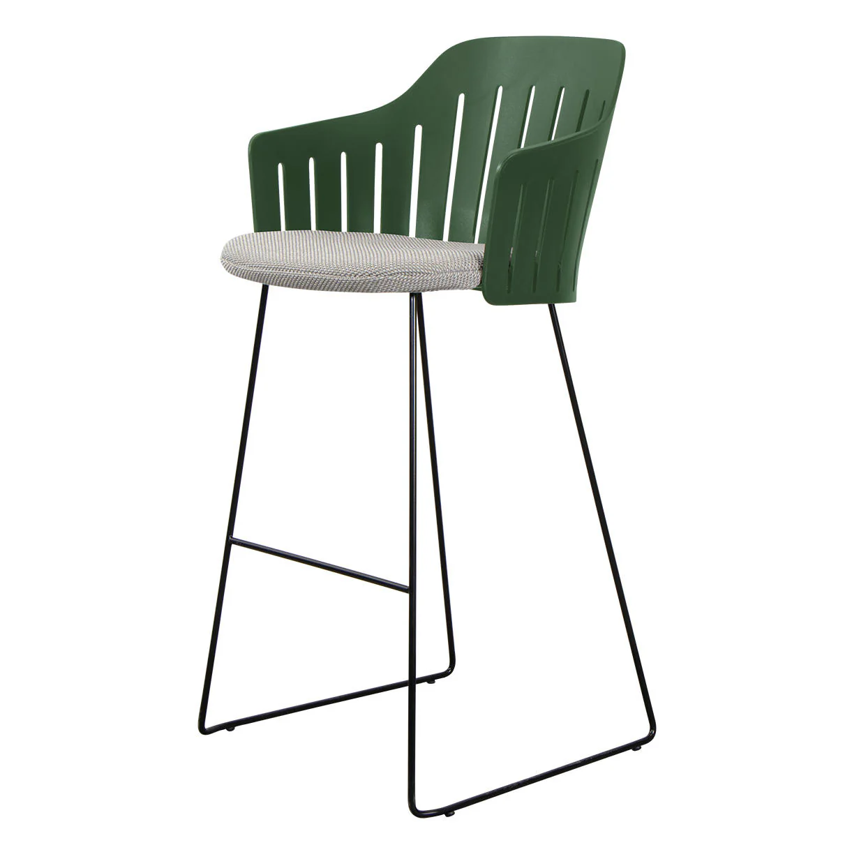 Choice Bar Chair with Black Sled Base - Image 29