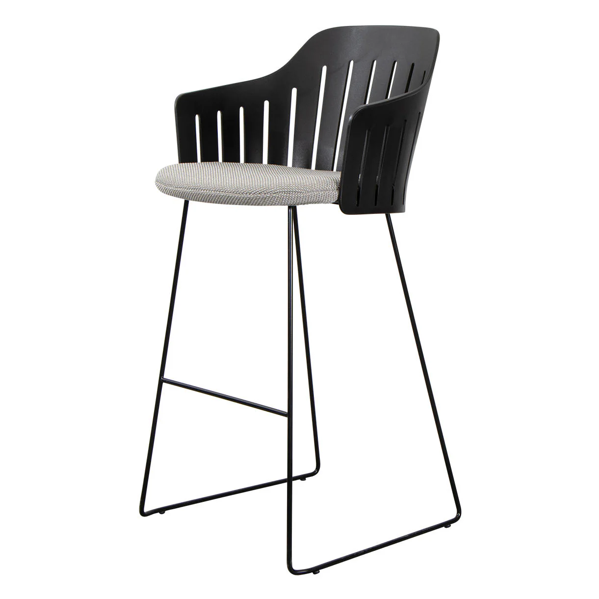 Choice Bar Chair with Black Sled Base - Image 30
