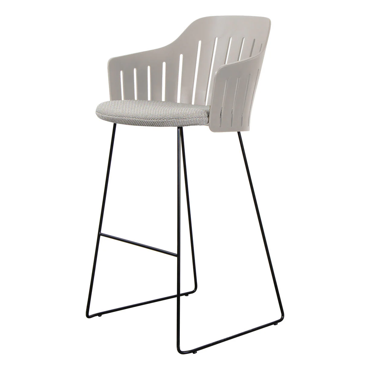 Choice Bar Chair with Black Sled Base - Image 31