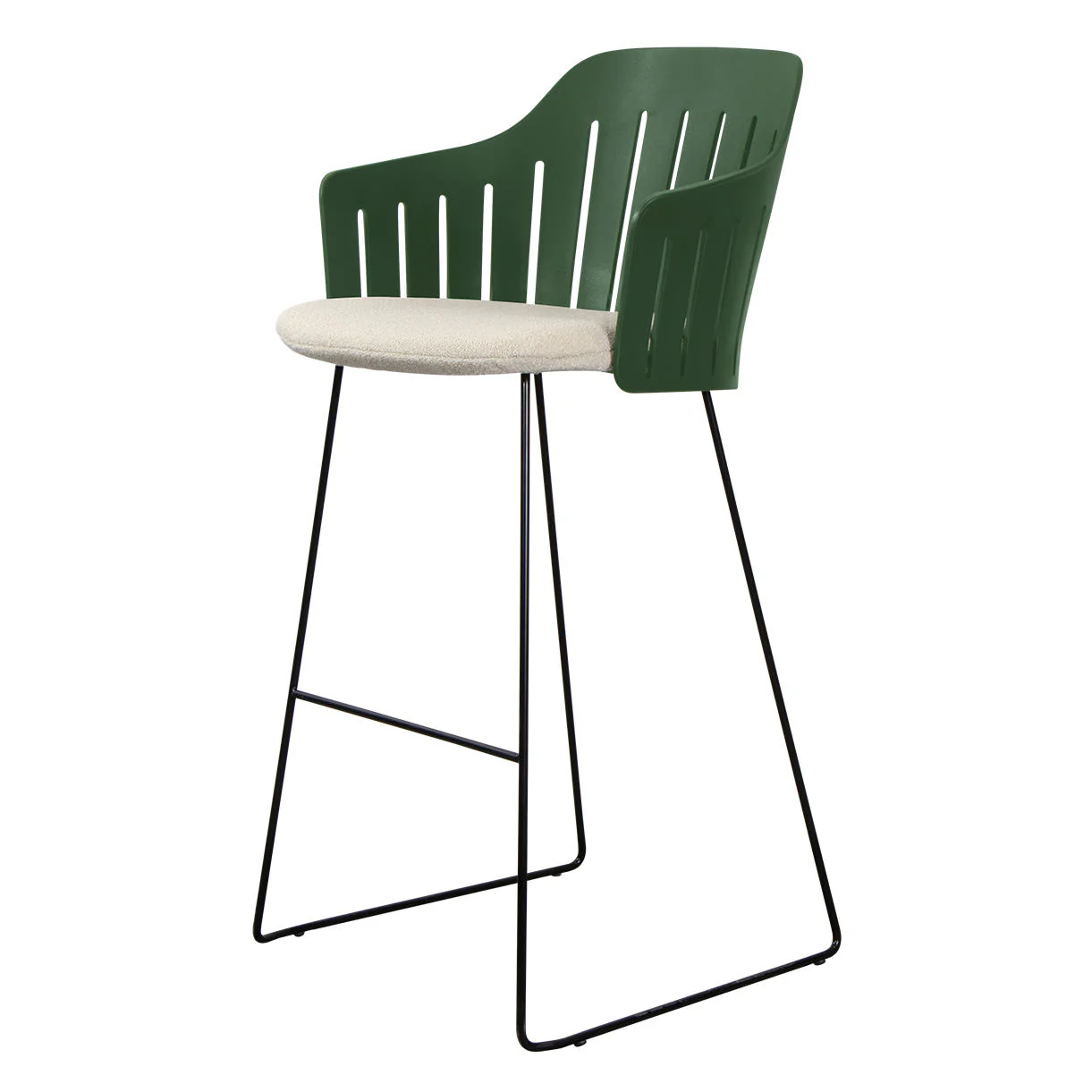 Choice Bar Chair with Black Sled Base - Image 33