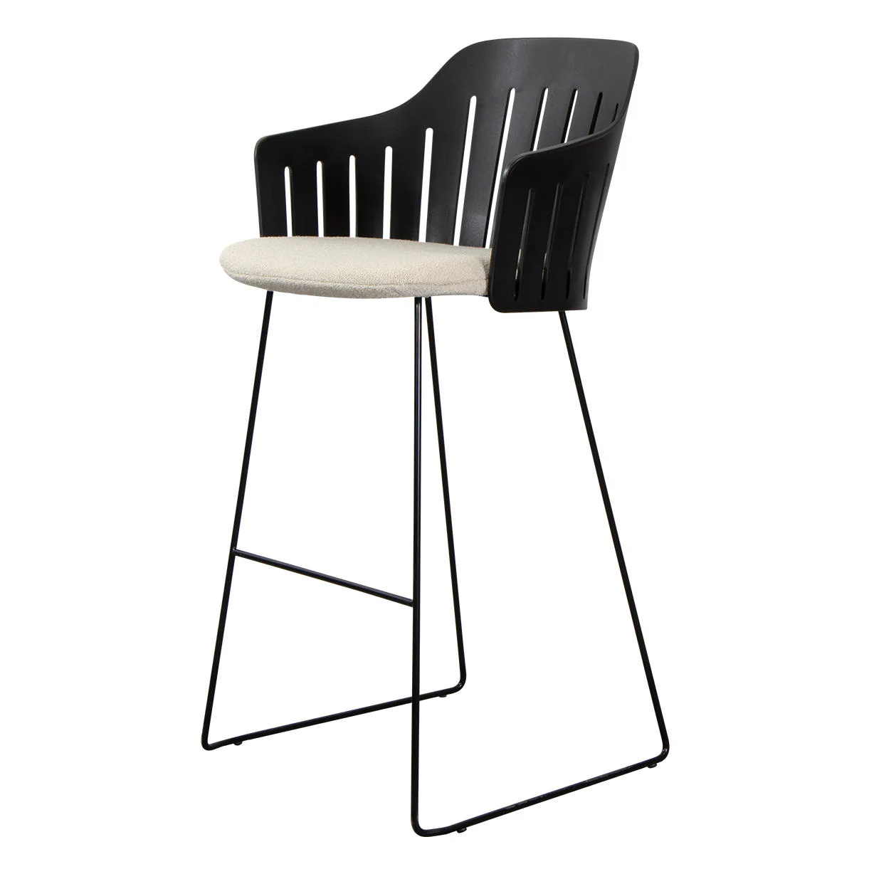 Choice Bar Chair with Black Sled Base - Image 34