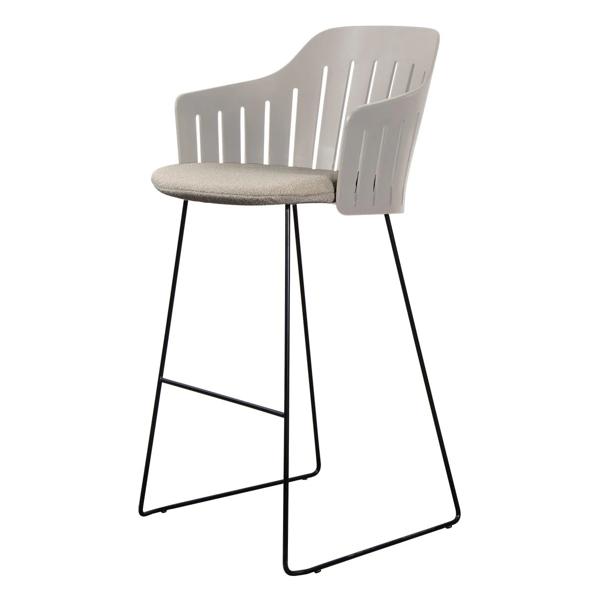 Choice Bar Chair with Black Sled Base - Image 39