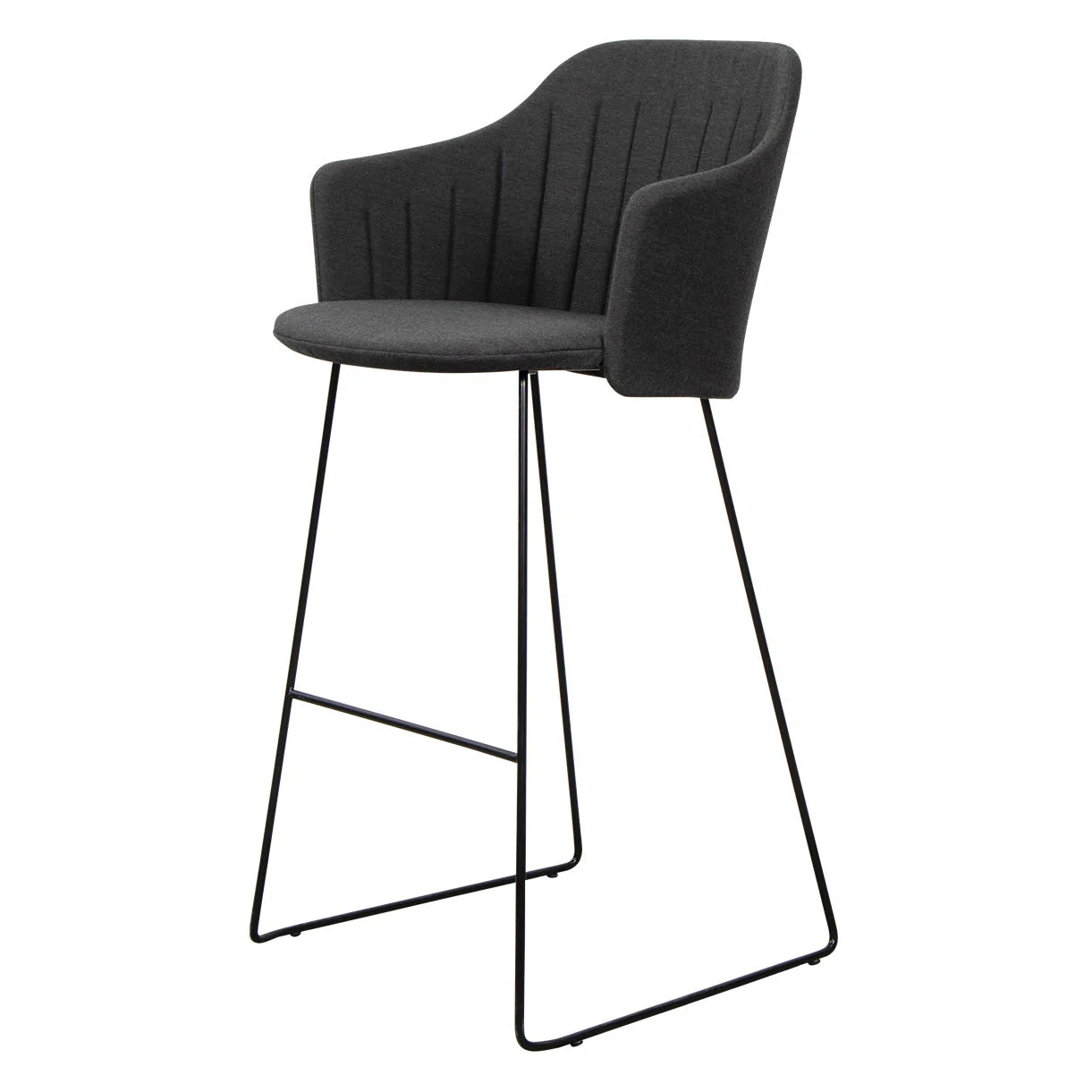Choice Bar Chair with Black Sled Base - Image 44