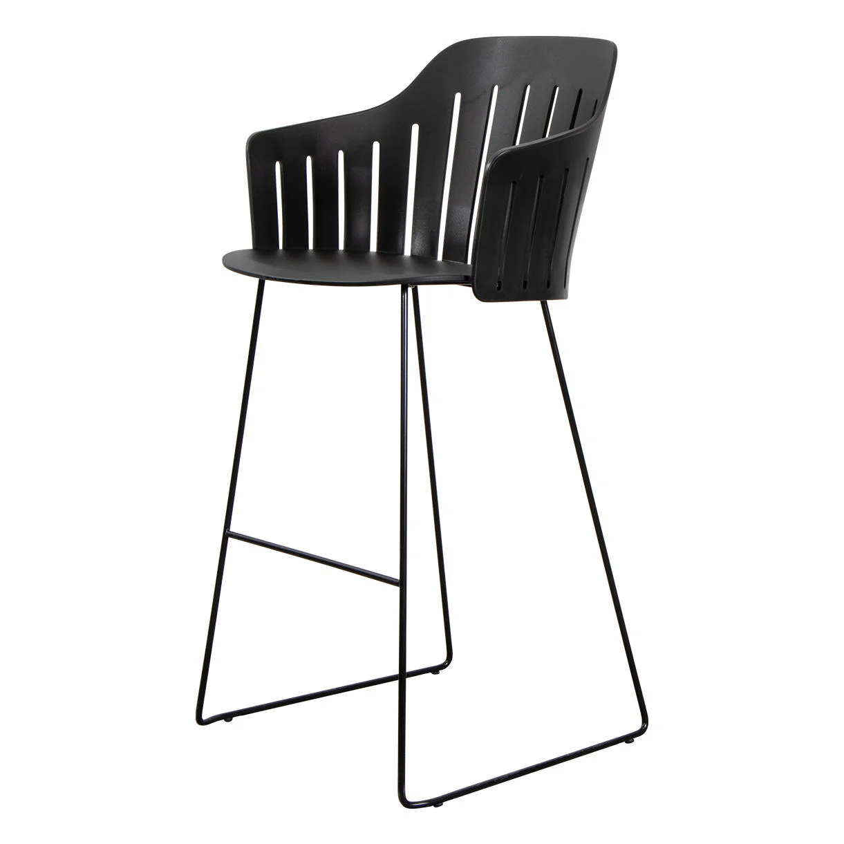 Choice Bar Chair with Black Sled Base - Image 6