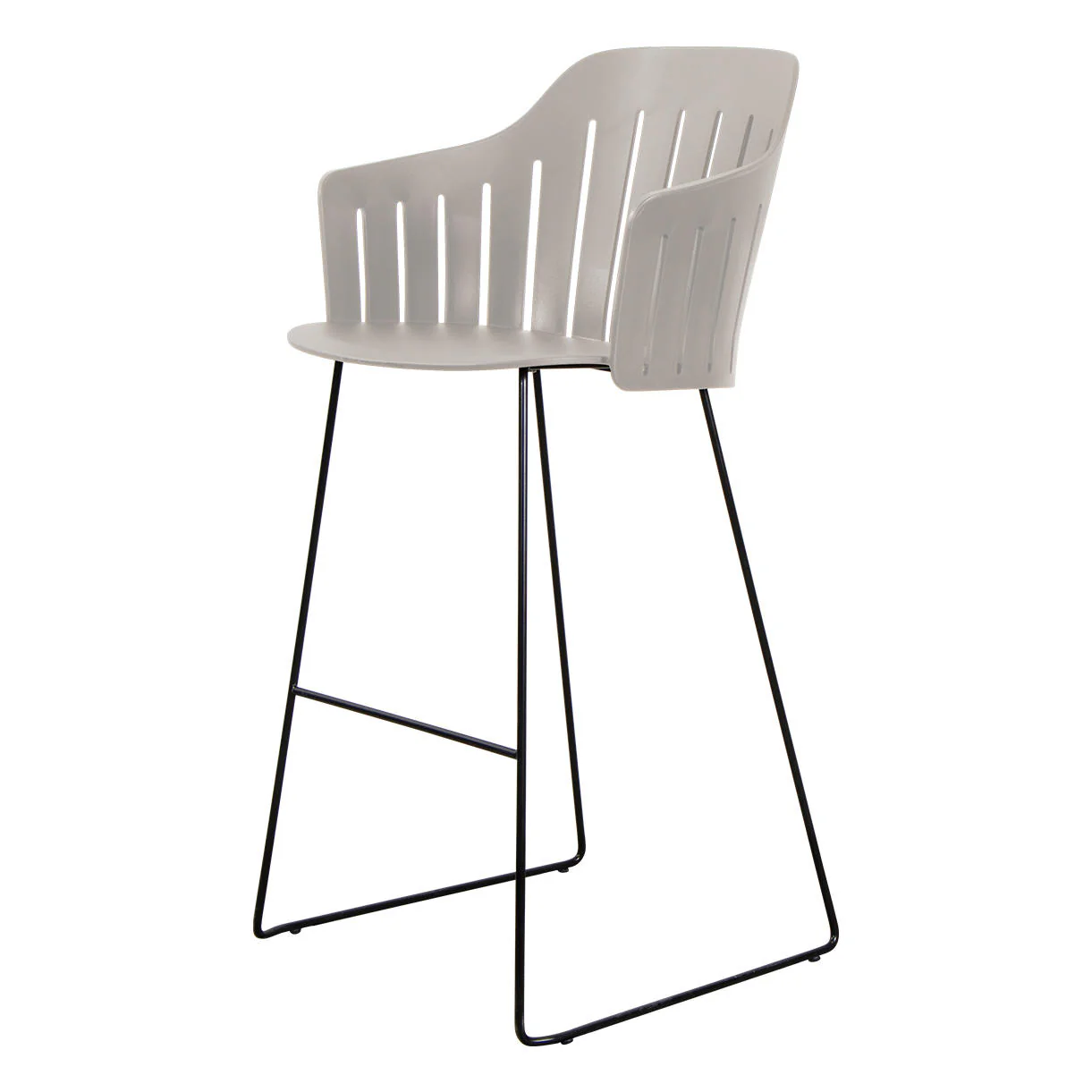 Choice Bar Chair with Black Sled Base - Image 7
